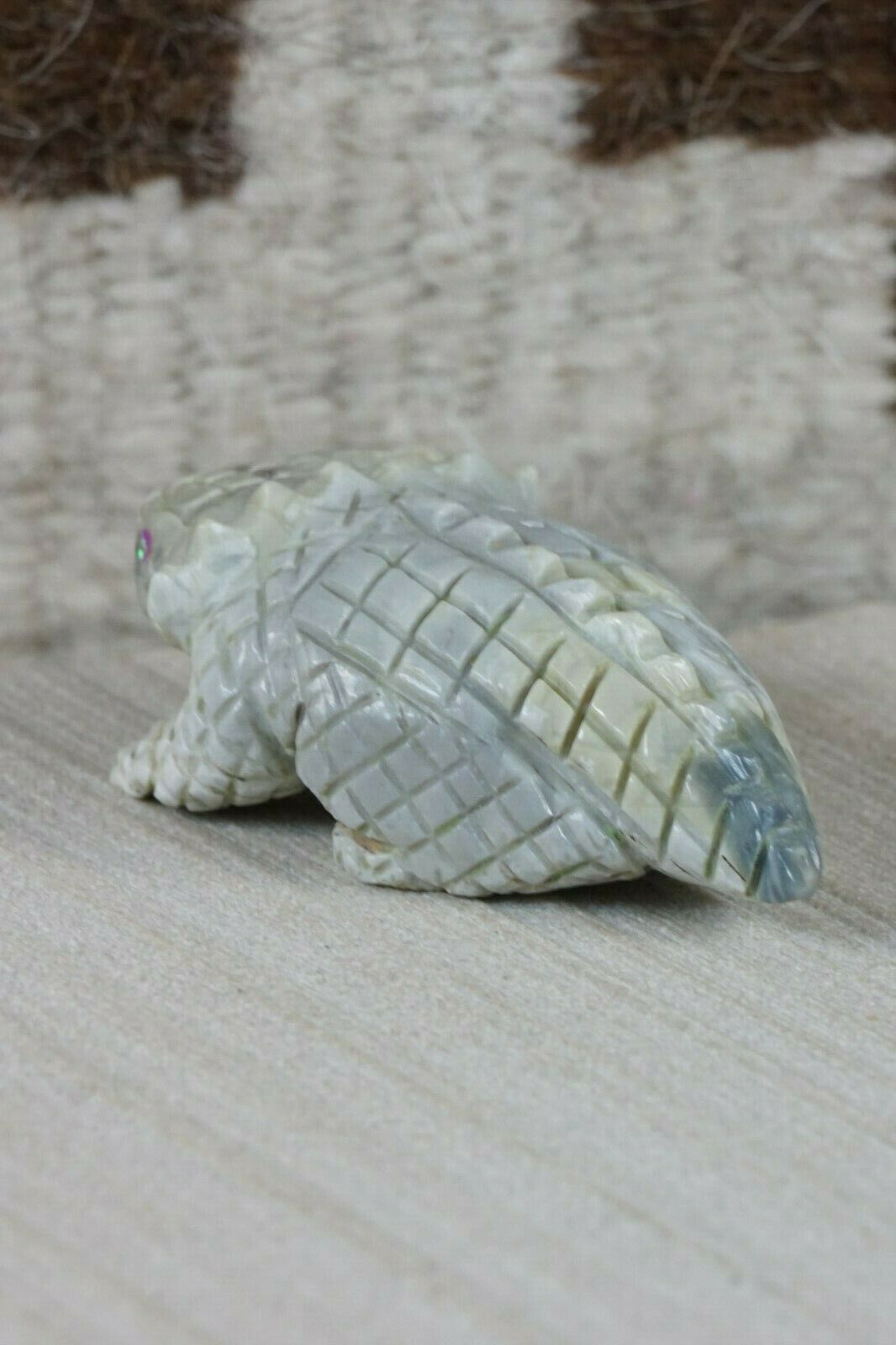 Horned Toad Zuni Fetish Carving - Jonas Hastito - High Lonesome Trading