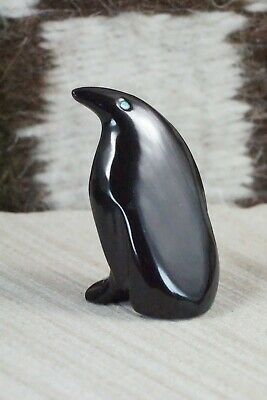 Penguin Zuni Fetish Carving - Calvert Bowannie
