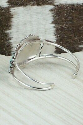 Turquoise & Sterling Silver Bracelet - Judy Wallace