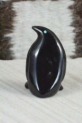 Penguin Zuni Fetish Carving - Calvert Bowannie