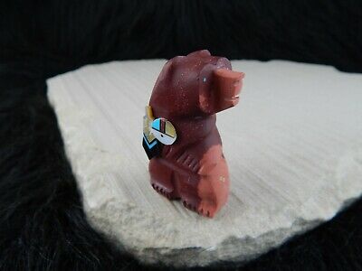 Bear Zuni Fetish Carving - Robert Cellicion - High Lonesome Trading