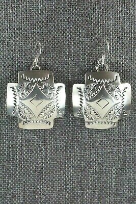 Navajo Sterling Silver Earrings - Sadie Jim