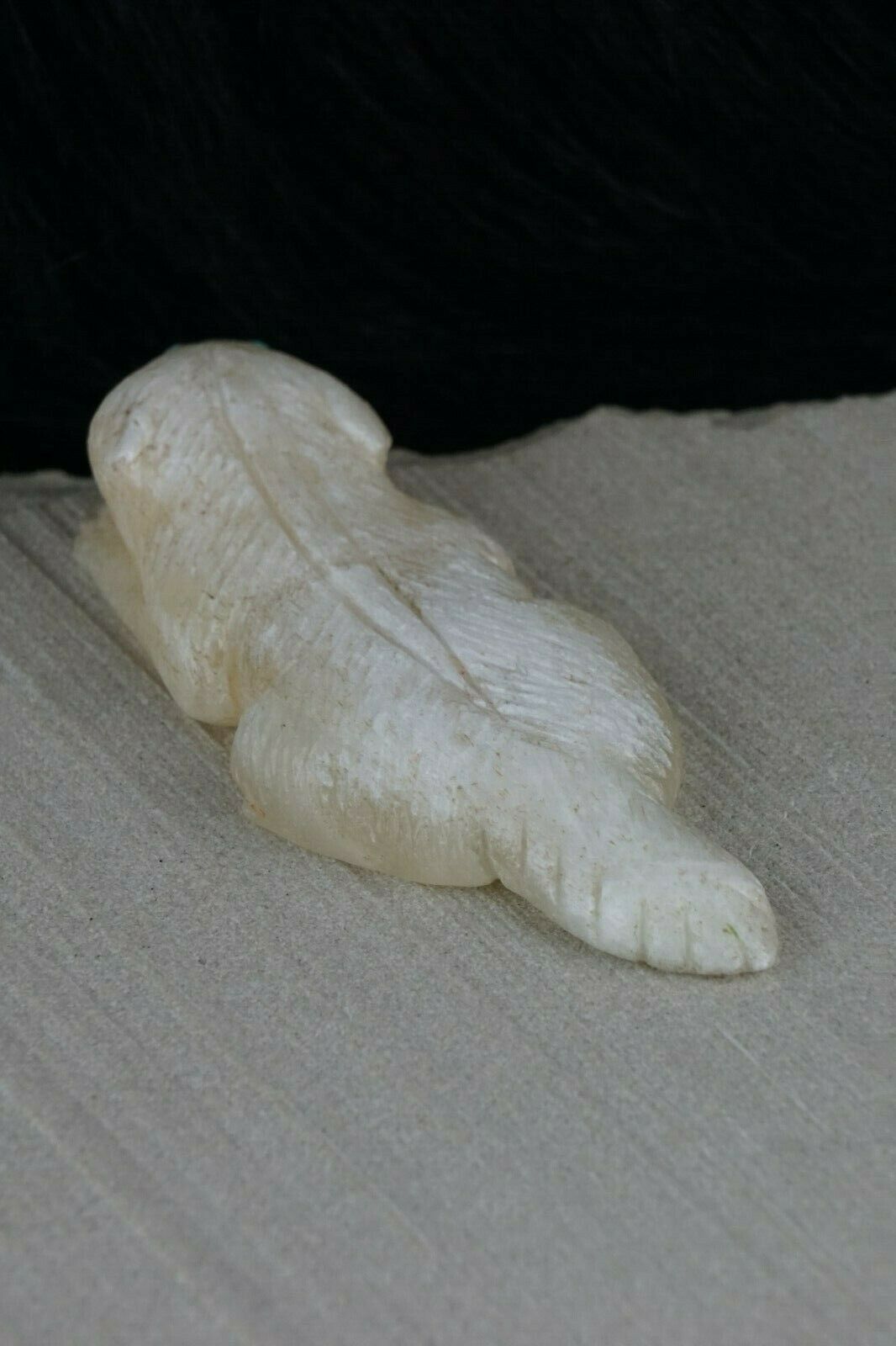 Badger Zuni Fetish Carving - Jonas Hastito - High Lonesome Trading
