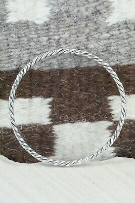 Sterling Silver Bangle - Elaine Tahe
