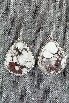 Wild Horse & Sterling Silver Earrings - Annie Spencer