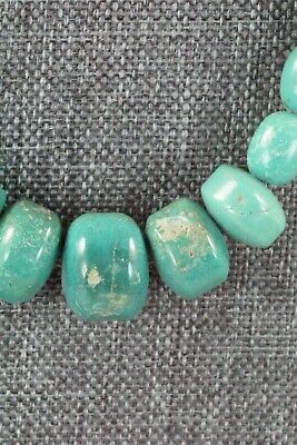 Turquoise & Sterling Silver Necklace - Louise Joe