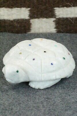 Turtle Zuni Fetish Carving - Jonas Hustito