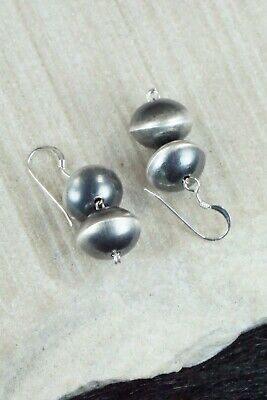 Sterling Silver Navajo Pearl Necklace & Earrings - Preston Haley