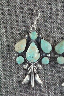 Turquoise & Sterling Silver Earrings - Bobby Platero