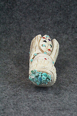 Corn Maiden Zuni Fetish Carving - Carl Etsate