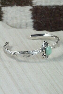 Turquoise & Sterling Silver Bracelet - Bobby Platero