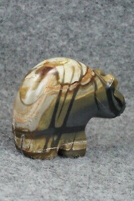 Bear Zuni Fetish Carving - Reynold Lunasee