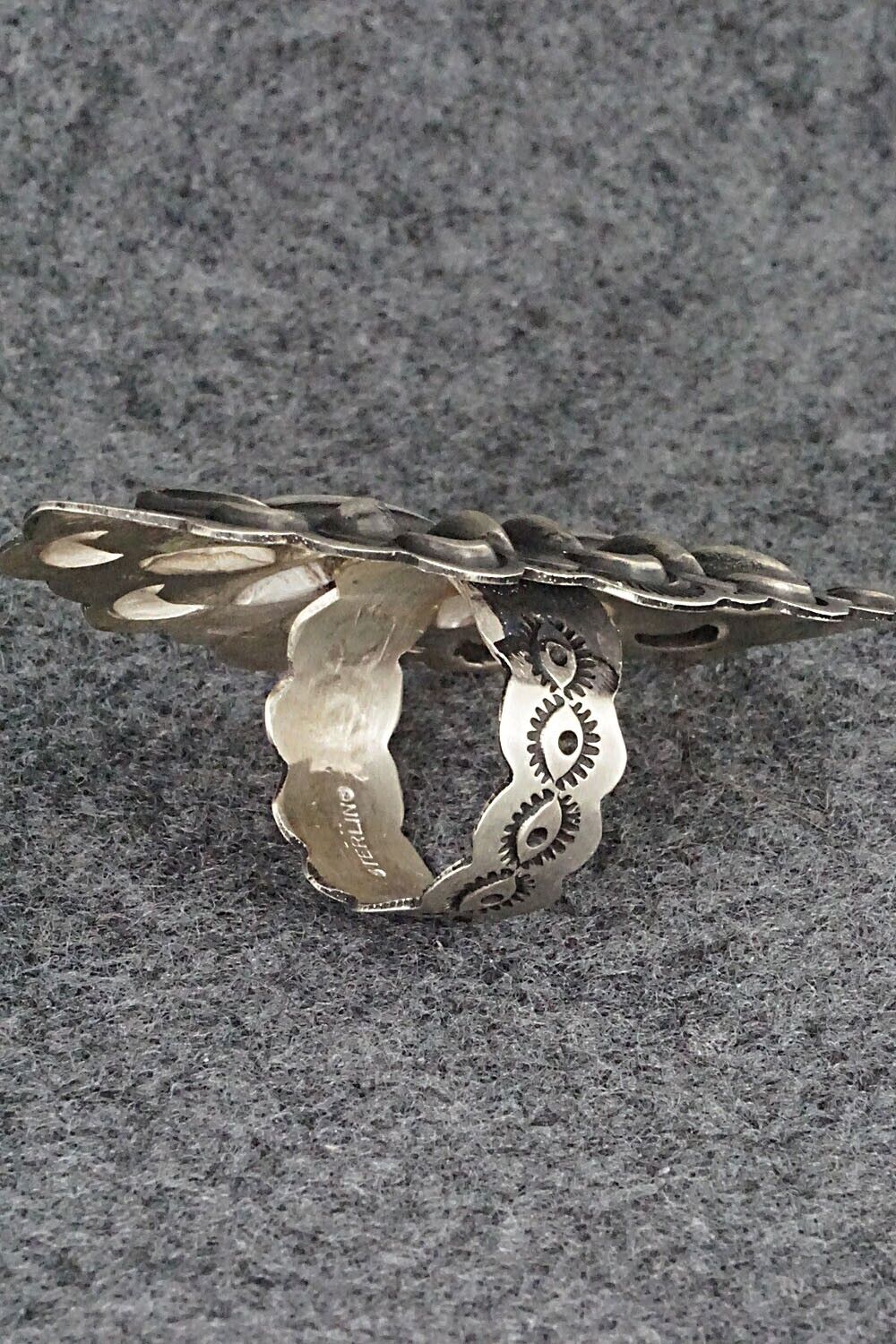 Sterling Silver Ring - Leander Tahe - Size 7.5