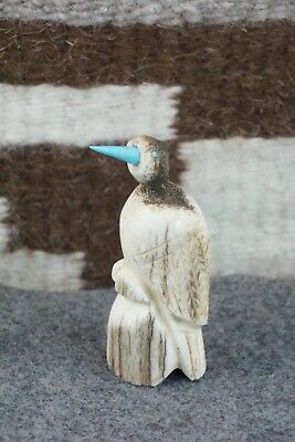 Humming Bird Zuni Fetish Carving - Brandon Phillips