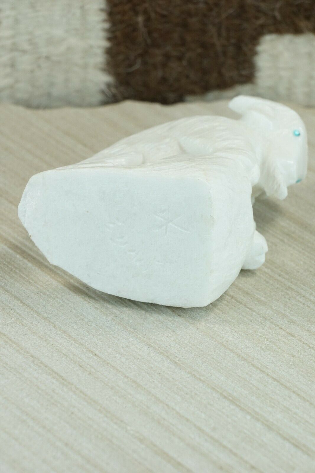 Goat Zuni Fetish Carving - Derrick Kaamasee