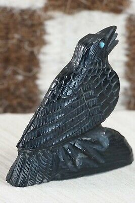 Crow Zuni Fetish Carving - Derrick Kaamasee