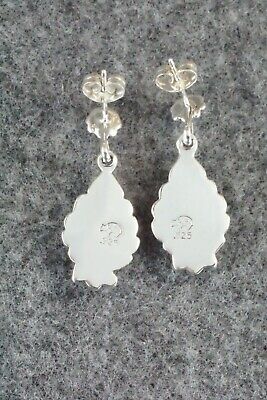 Turquoise & Sterling Silver Earrings - Genevieve Francisco