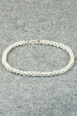 Sterling Silver Link Bracelet - Jeffrey Johnson