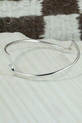 Sterling Silver Bangle - Elaine Tahe