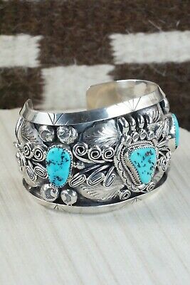 Turquoise & Sterling Silver Bracelet - Freddie James