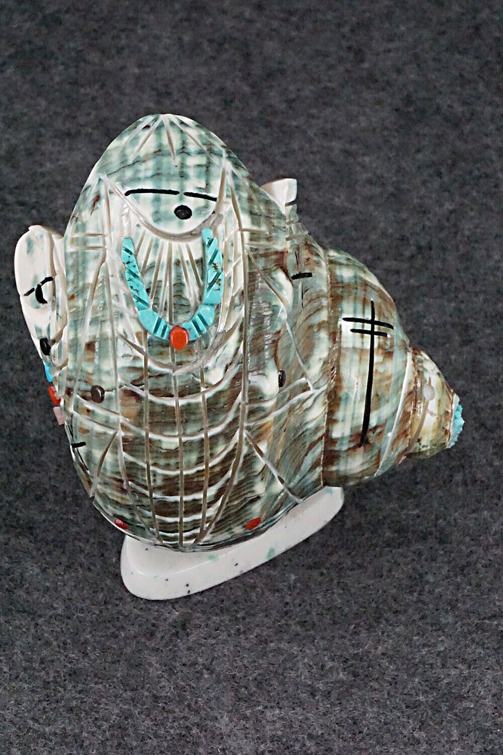 Corn Maiden Zuni Fetish Carving - Vickie Quandelacy