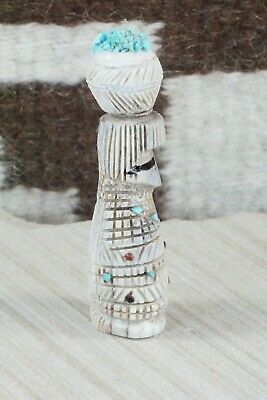 Corn Maiden Zuni Fetish Carving - Carl Etsate