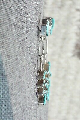 Turquoise & Sterling Silver Earrings - Arlene Quam