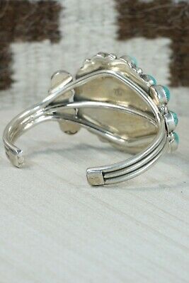 Navajo Turquoise & Spiny Oyster Bracelet - Roberta Begay