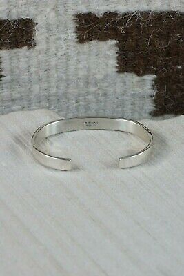 Navajo Sterling Silver Bracelet - Bruce Morgan - High Lonesome Trading