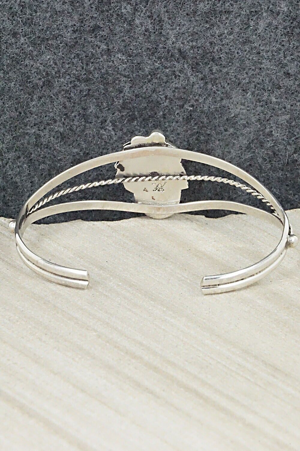 Turquoise & Sterling Silver Bracelet - Alice Rose Saunders