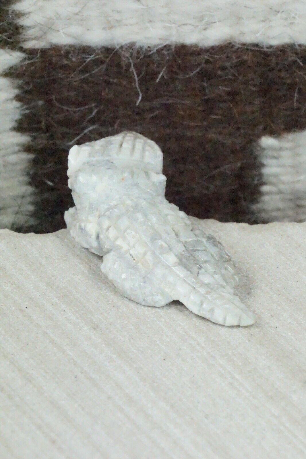 Horned Toad Zuni Fetish Carving - Jonas Hustito