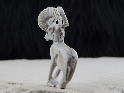 Ram Zuni Fetish Carving - Chris Peina - High Lonesome Trading