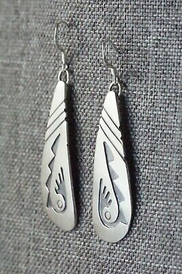 Navajo Sterling Silver Earrings - Charlie Yazzie