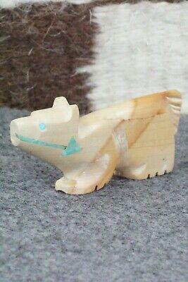 Bear Zuni Fetish Carving - Georgia Quandelacy - High Lonesome Trading
