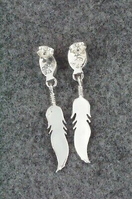 Turquoise & Sterling Silver Earrings - Sharon McCarthy