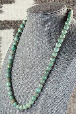 Turquoise & Sterling Silver Necklace - Navajo