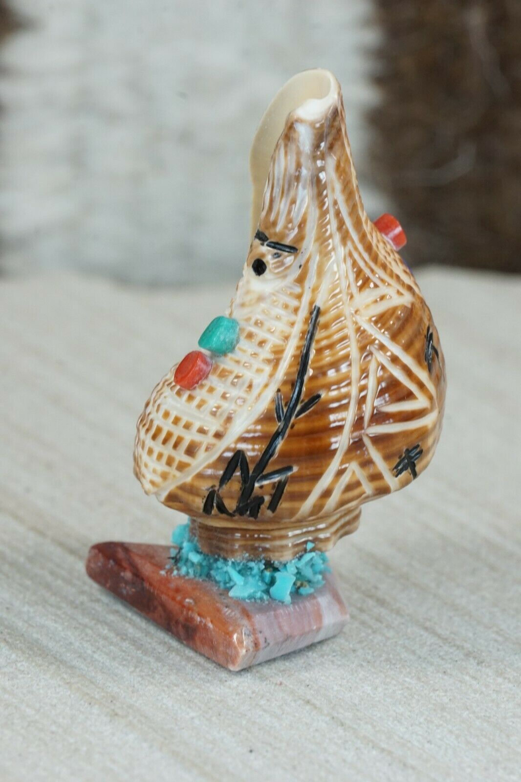 Corn Maiden Zuni Fetish Carving - Gloria Chattin