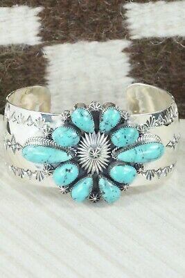 Turquoise & Sterling Silver Bracelet - Jimson Belin - High Lonesome Trading