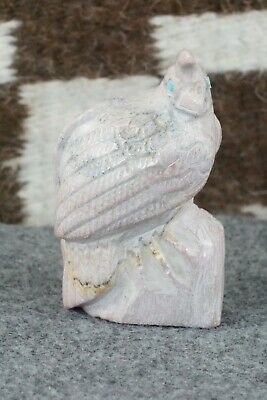 Quail Zuni Fetish Carving - Derrick Kaamasee
