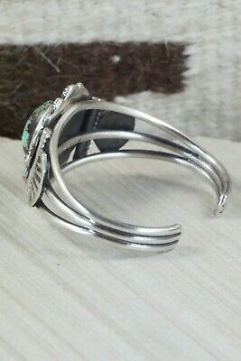 Navajo Turquoise & Sterling Silver Bracelet - Leon Martinez