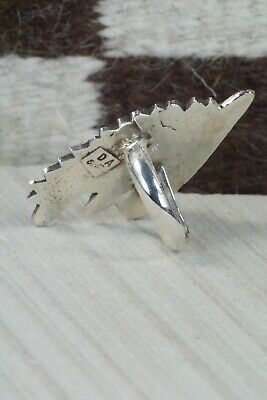 Turquoise & Sterling Silver Ring - Delbert Arviso - 10.5