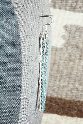 Turquoise & Sterling Silver Earrings - Stephen Haloo