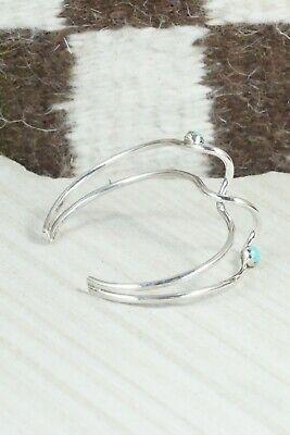 Turquoise & Sterling Silver Bracelet - Yolanda Skeets - High Lonesome Trading