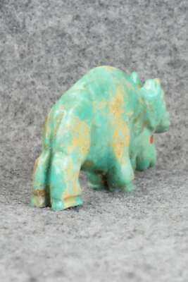 Moose Zuni Fetish Carving - Andres Quandelacy