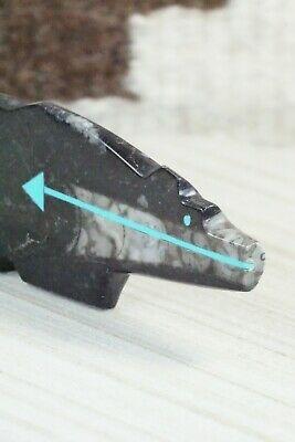 Bear Zuni Fetish Carving - Bernard Laiwakete - High Lonesome Trading