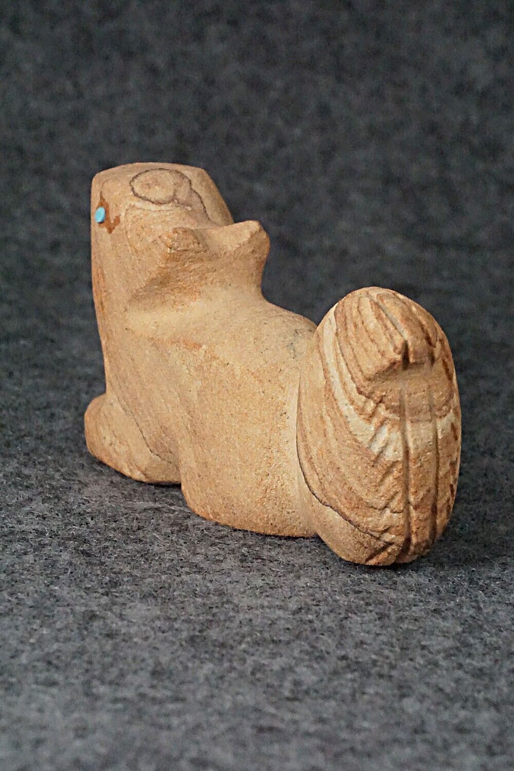 Squirrel Zuni Fetish Carving - Brandon Phillips