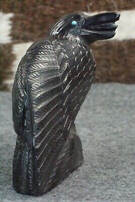 Crow Zuni Fetish Carving - Derrick Kaamasee