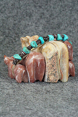 Bear Zuni Fetish Carving - Tim Lementino