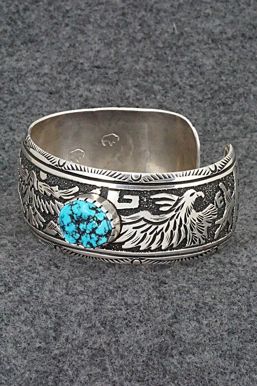 Turquoise and Sterling Silver Bracelet - Richard Singer