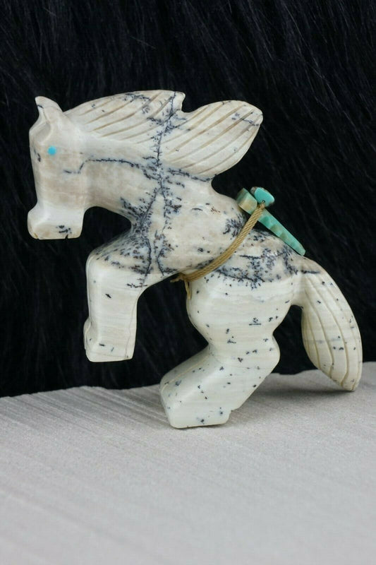 Horse Zuni Fetish Carving - Douglas Martza - High Lonesome Trading